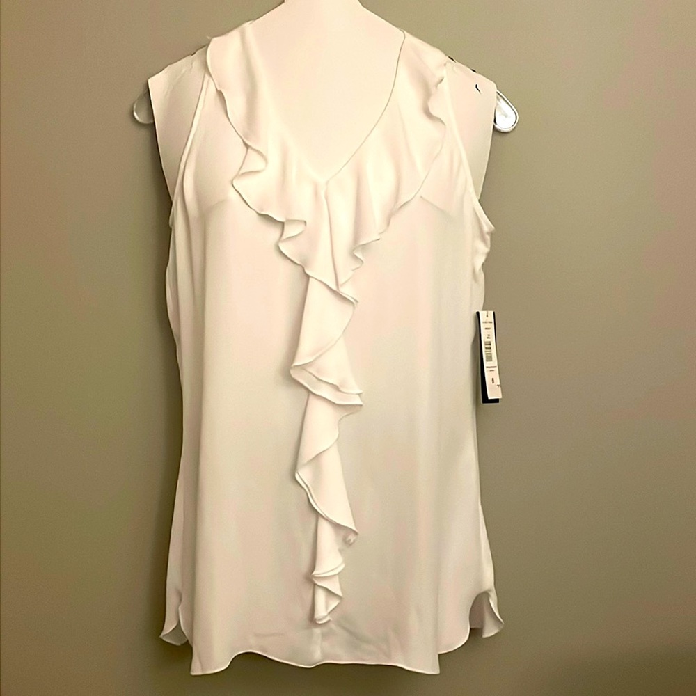 NWT Sleeveless Missy Bianca Nygard Blouse